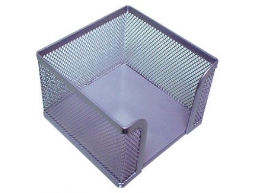 Suporte taco de papel metalico de rede prata , Q-connect , 29621 , 5705831008816